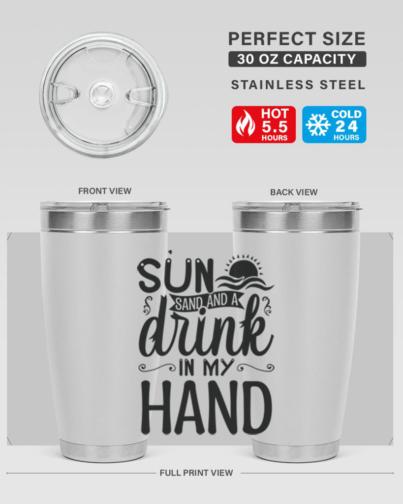 SunSandandaDrink 481#- zodiac- Tumbler