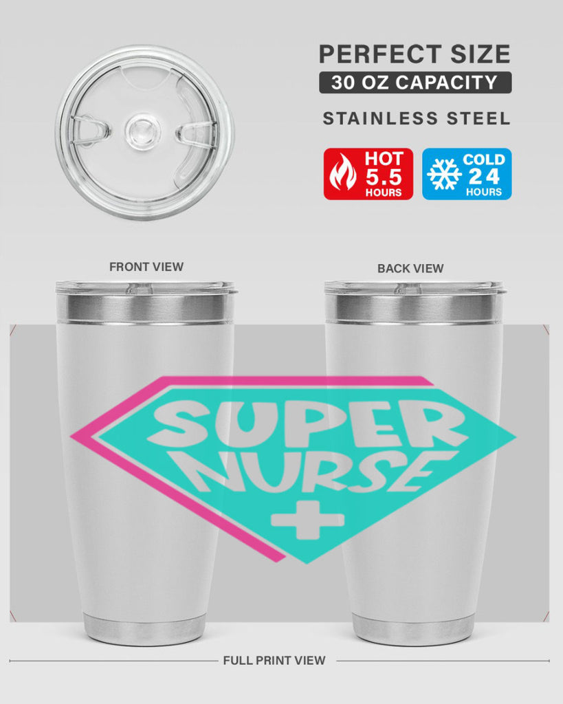 Super Nurse Style Style 25#- nurse- tumbler