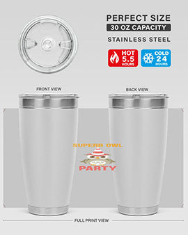 Superb Owl Party A TurtleRabbit 20#- owl- Tumblers