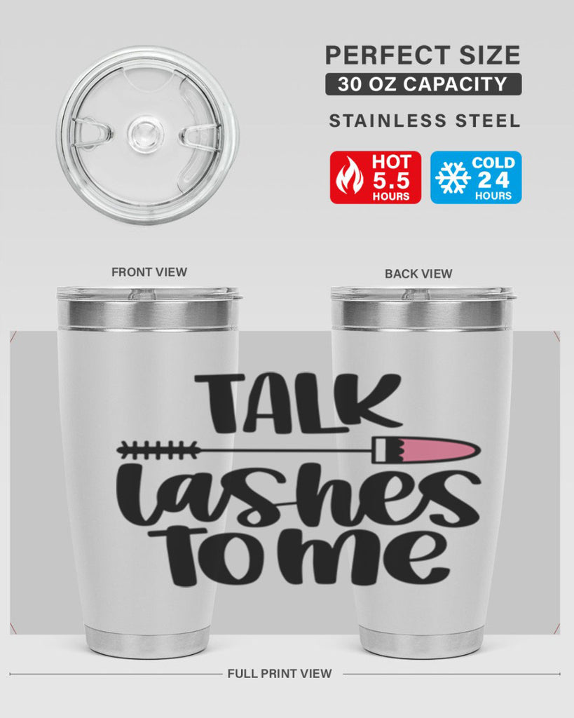 Talk Lashes To Me Style 16#- make up- Tumbler