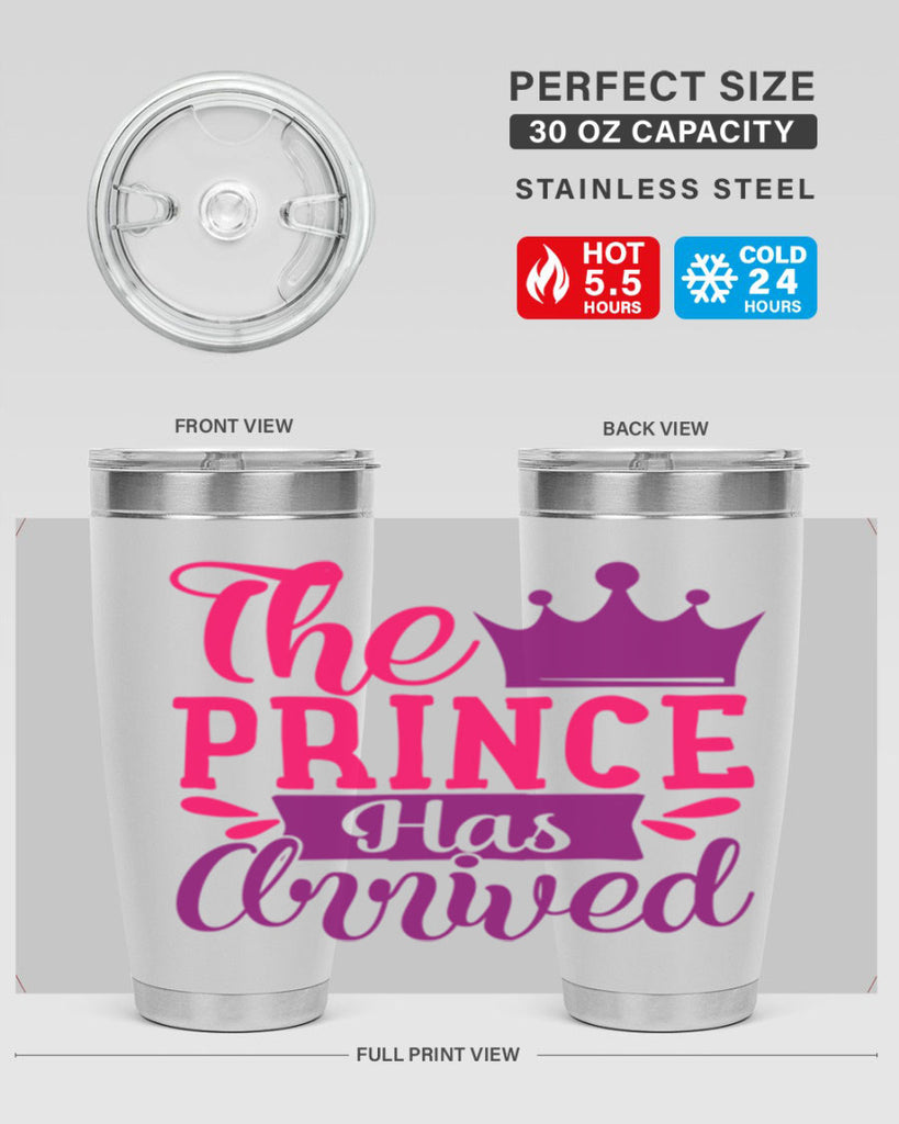 The Prince Has Arrived Style 197#- baby- tumbler