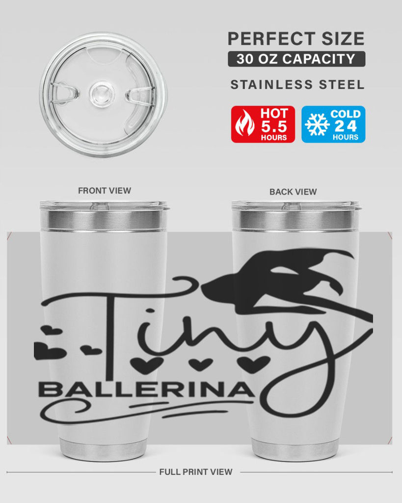 Tiny Ballerina 89#- ballet- Tumbler