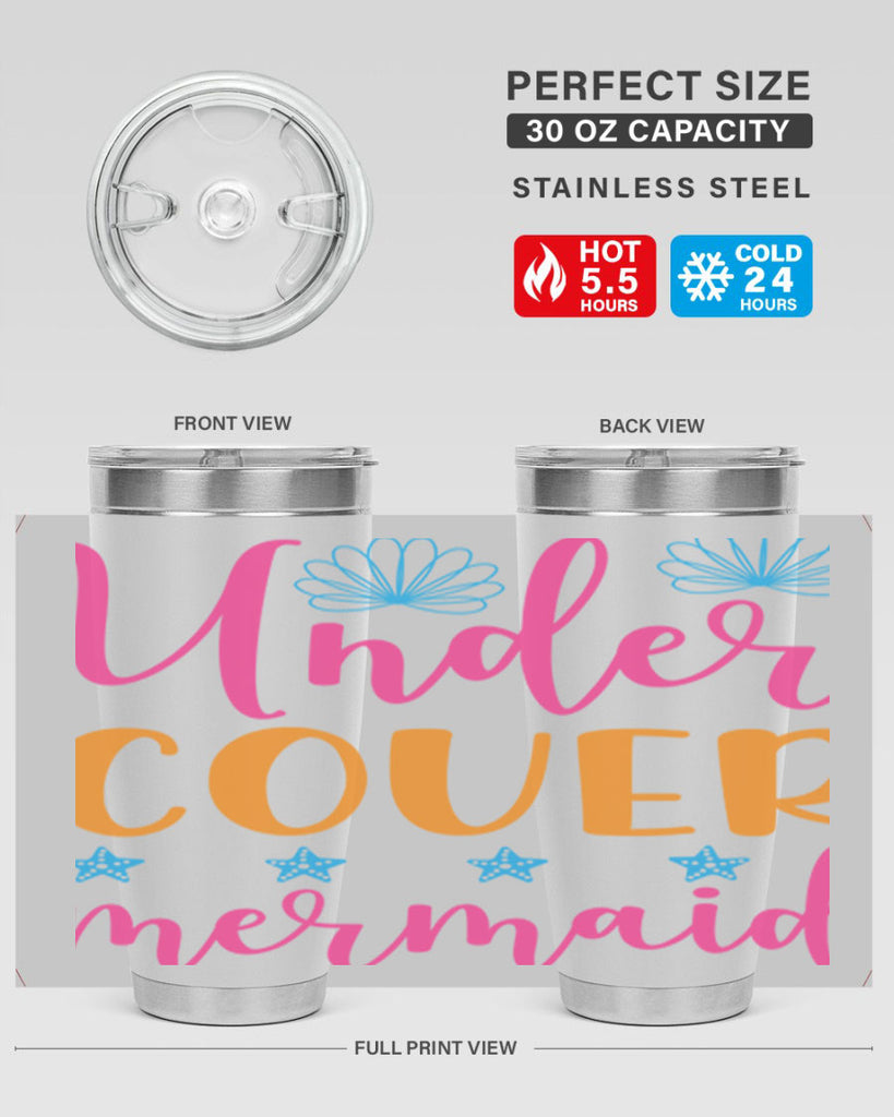 Under Cover Mermaid Design 653#- mermaid- Tumbler