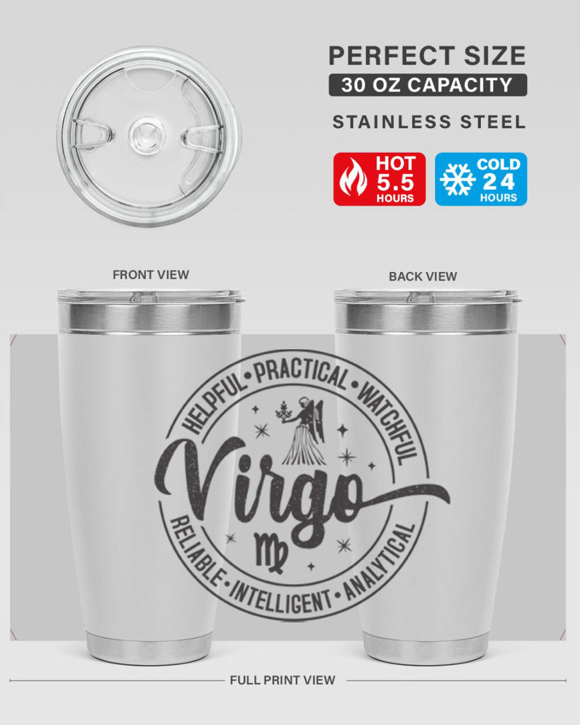 Virgo 535#- zodiac- Tumbler