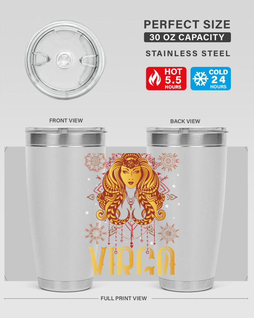 Virgo 542#- zodiac- Tumbler