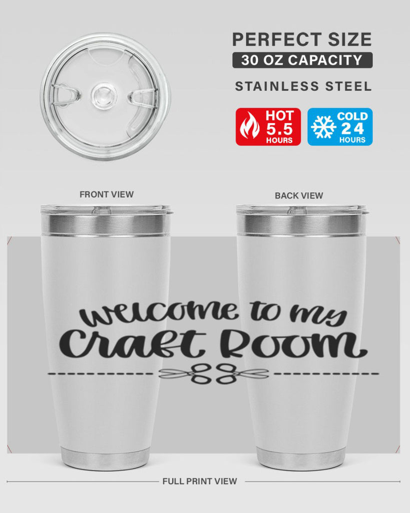 Welcome To My Craft Room 2#- crafting- Tumbler