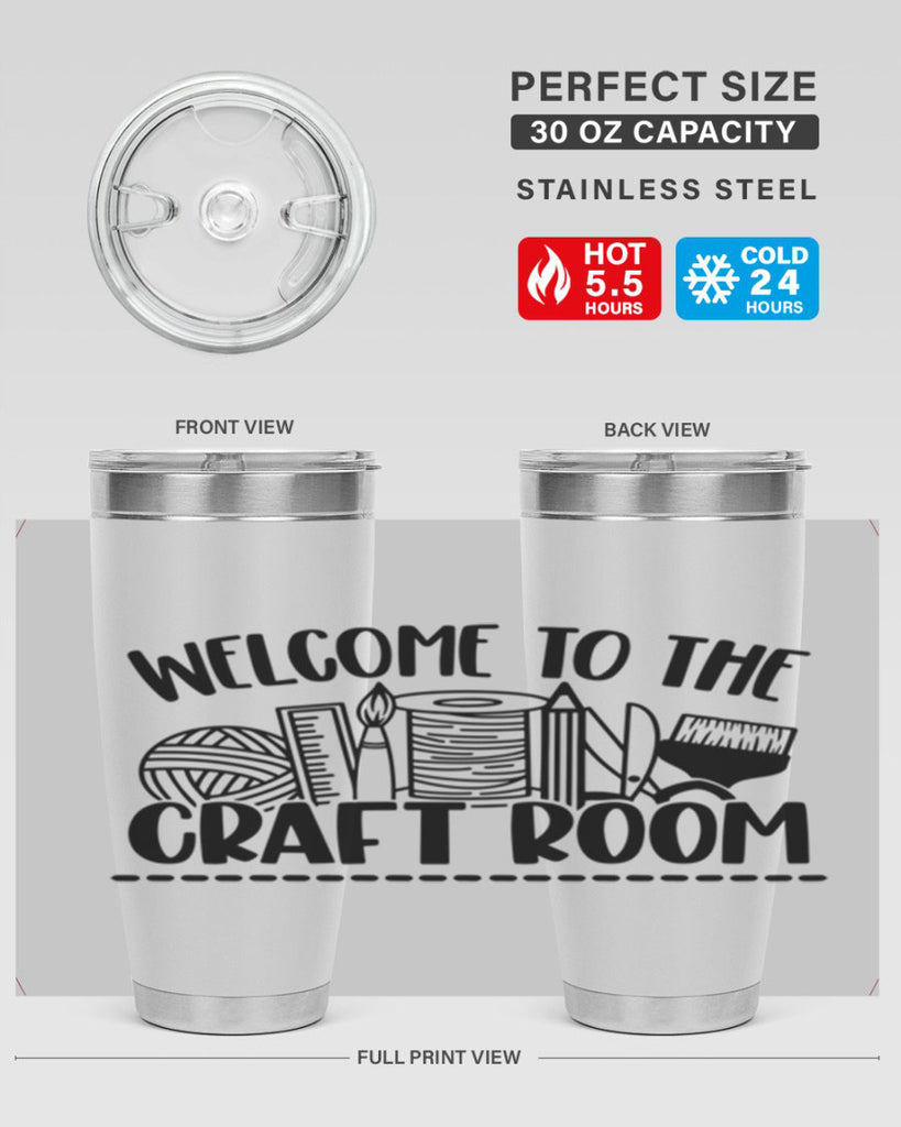 Welcome To the Craft Room 1#- crafting- Tumbler