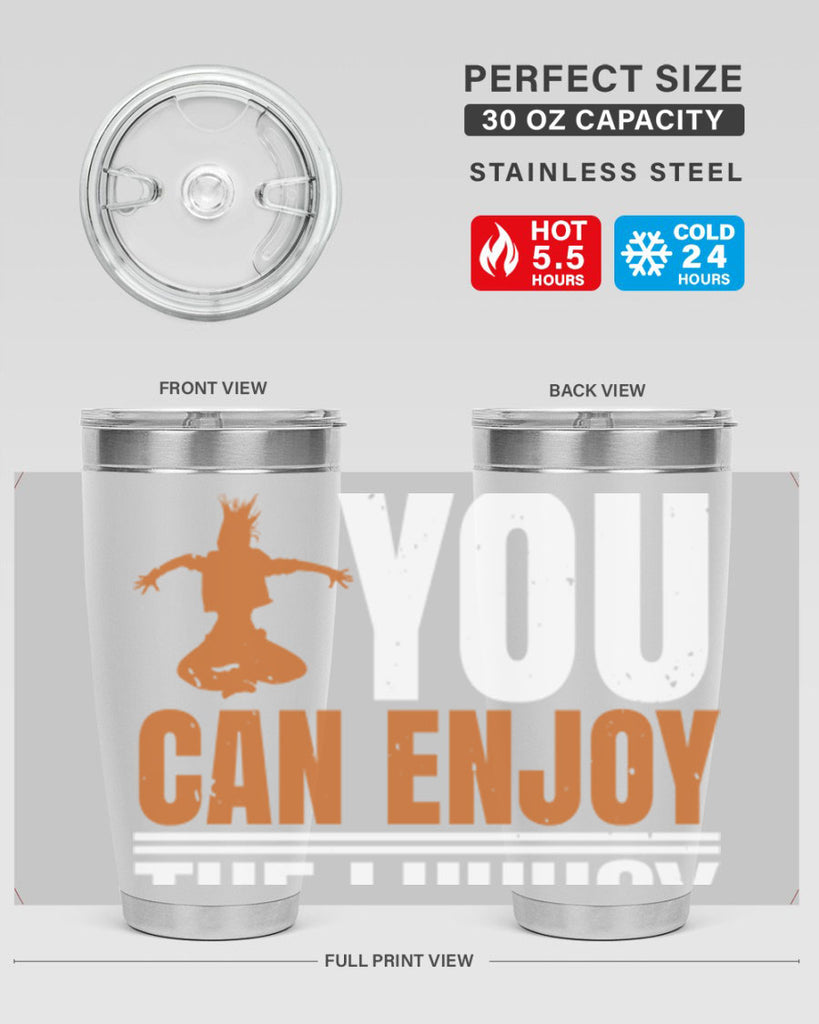 When you dance you can enjoy the luxury of being you 43#- dance- Tumbler