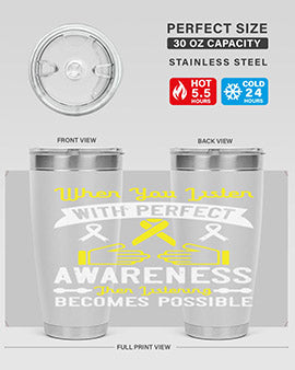 When you listen with perfect awareness then listening becomes possible Style 7#- self awareness- Tumbler