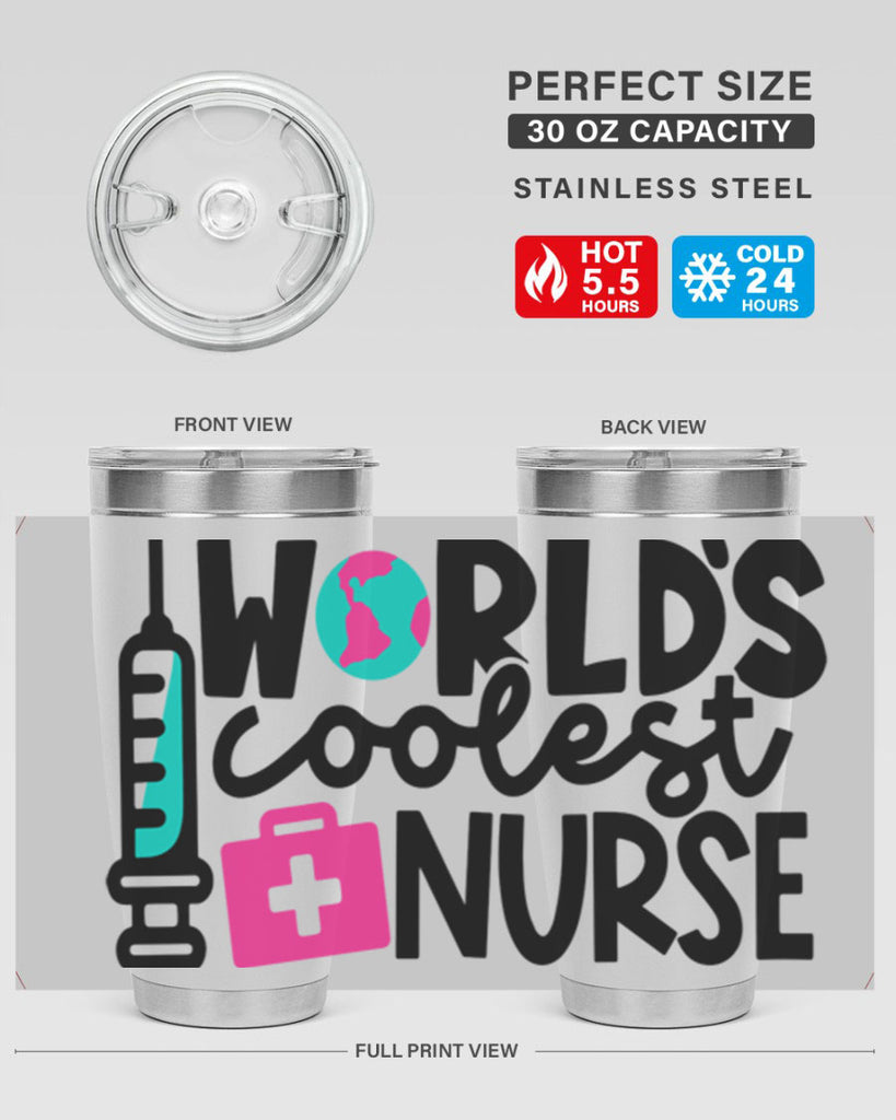 Worlds Coolest Nurse Style Style 7#- nurse- tumbler
