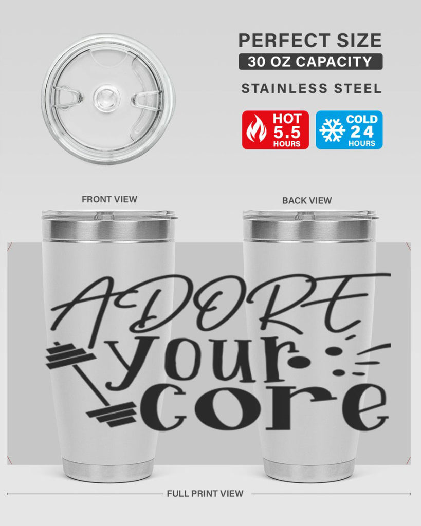 adore your core Style 111#- summer- Tumbler
