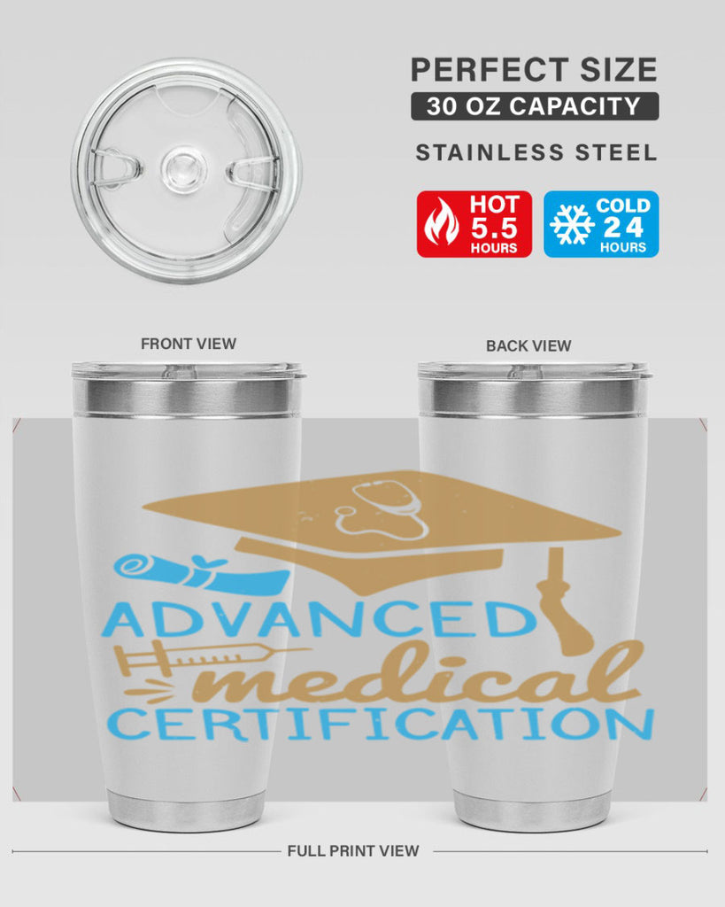 advanced medical certification Style 50#- medical- tumbler