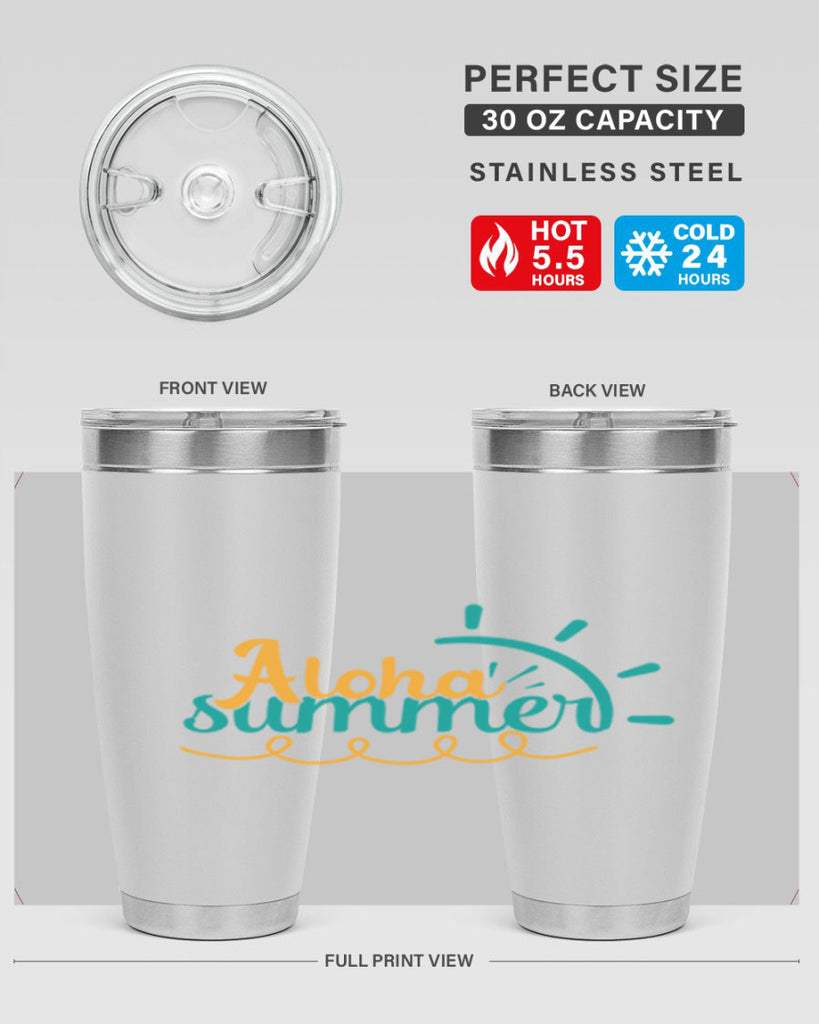 aloha summer Style 109#- summer- Tumbler