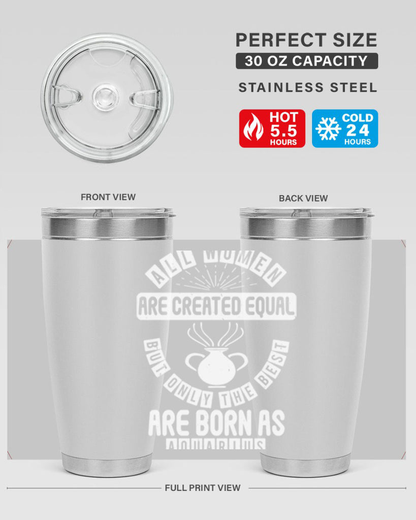 aquarius 65#- zodiac- Tumbler