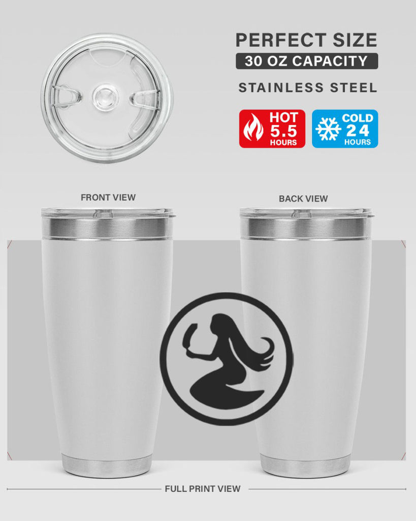 aquarius 80#- zodiac- Tumbler