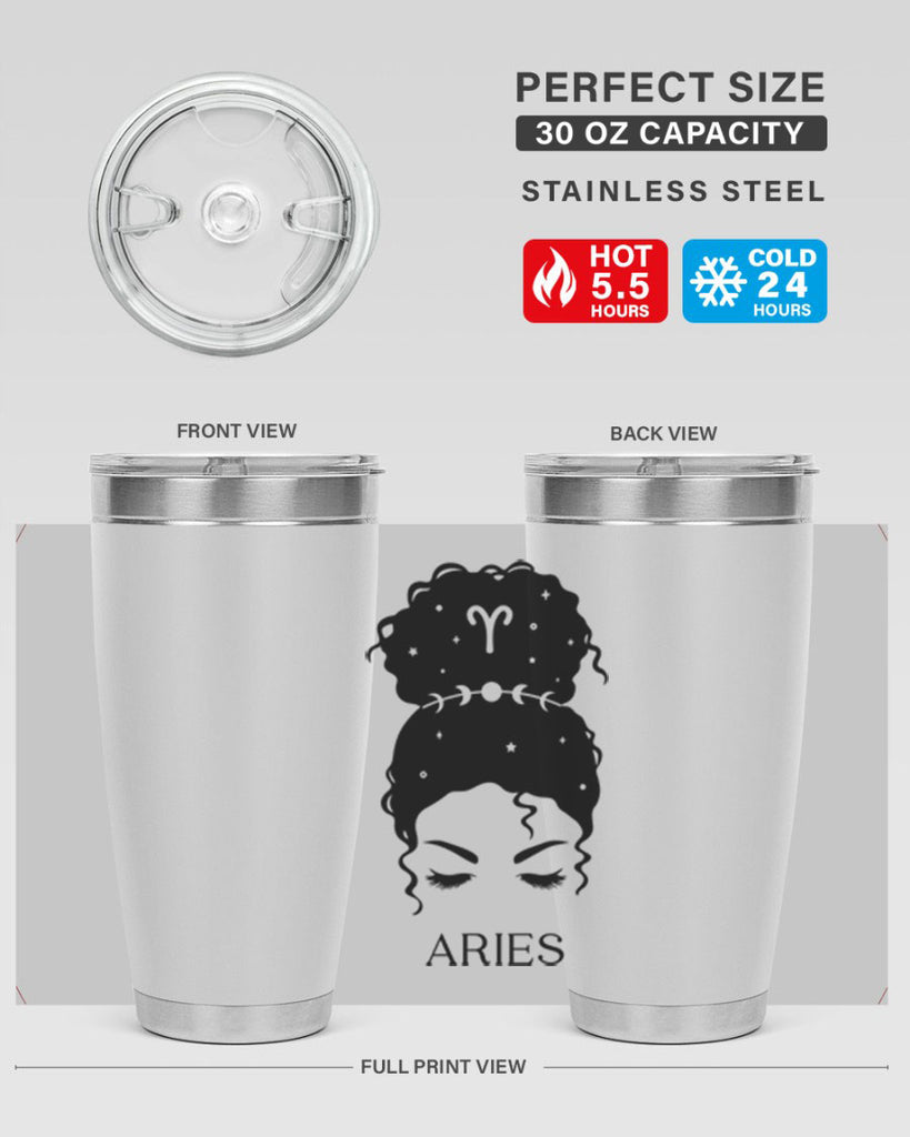 aries 132#- zodiac- Tumbler
