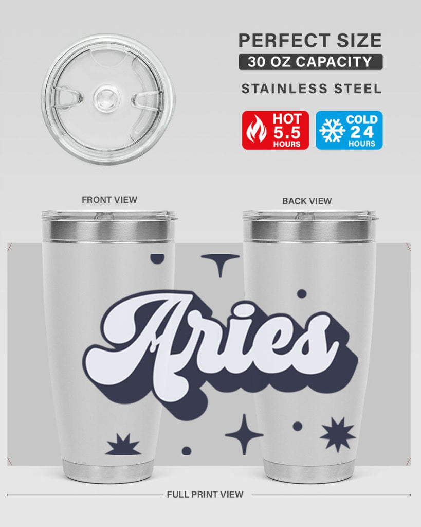 aries 133#- zodiac- Tumbler