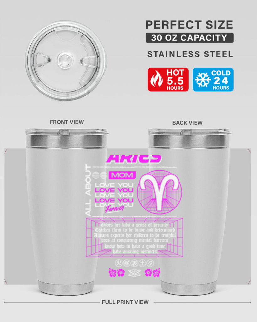 aries 138#- zodiac- Tumbler
