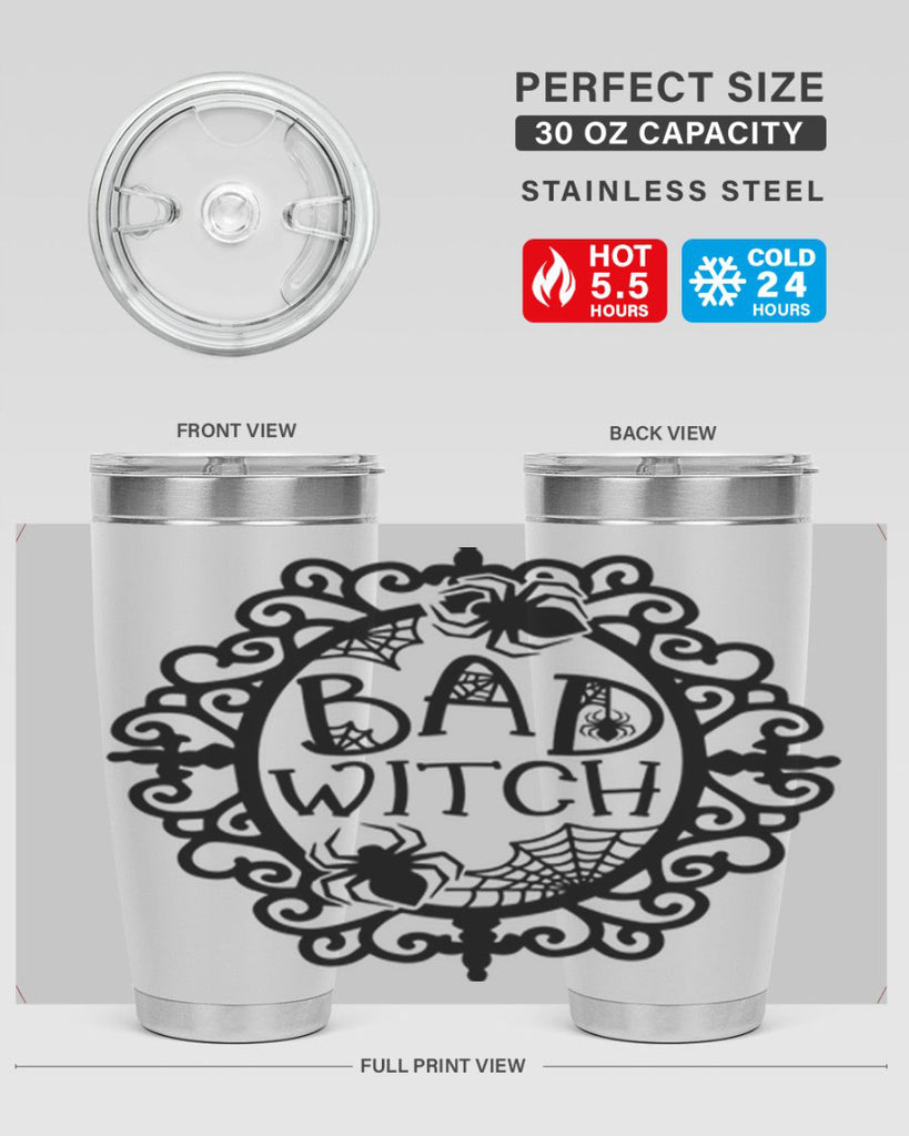 bad witch 92#- halloween- Tumbler