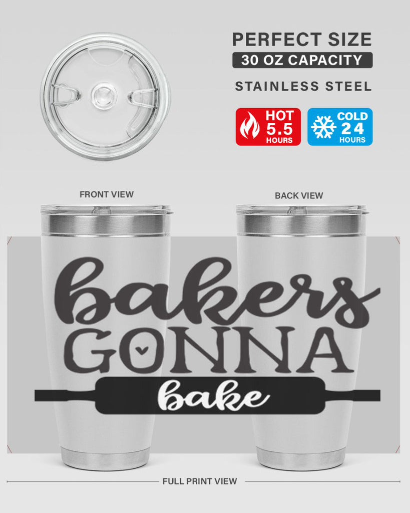 bakers gonna bake 4#- kitchen- Tumbler