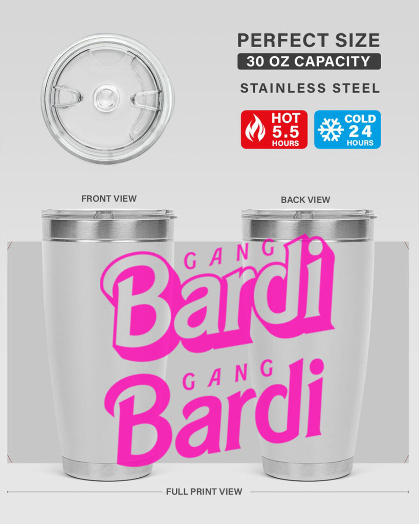 bardi gang 264#- black words phrases- Cotton Tank