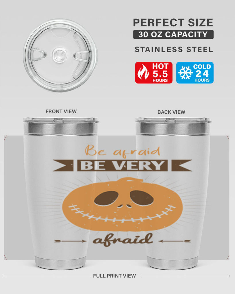 be afraid be very afraid 151#- halloween- Tumbler