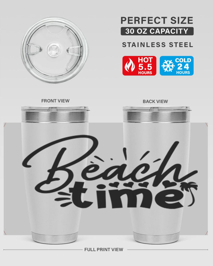 beach time Style 108#- summer- Tumbler