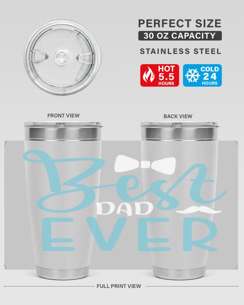 best dad ever 109#- fathers day- Tumbler