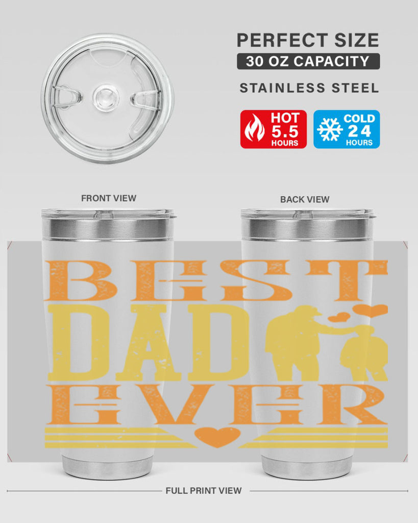 best dad ever 199#- fathers day- Tumbler