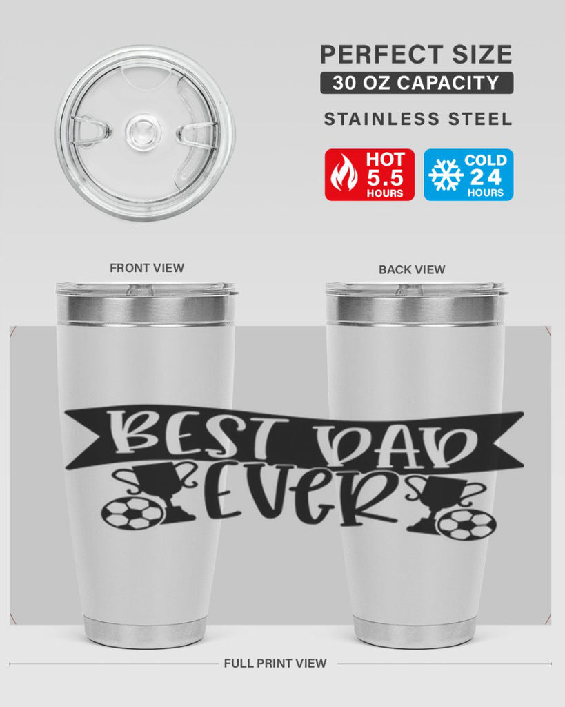 best dad ever 73#- fathers day- Tumbler