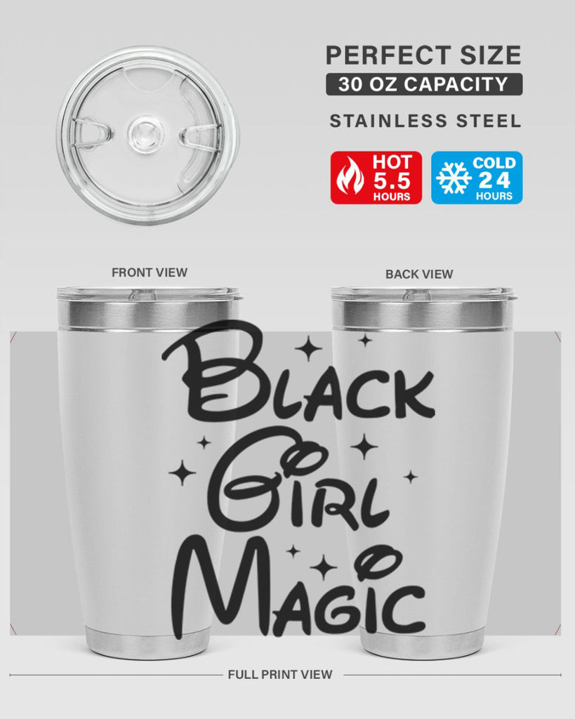 black girl magic 207#- black words phrases- Cotton Tank