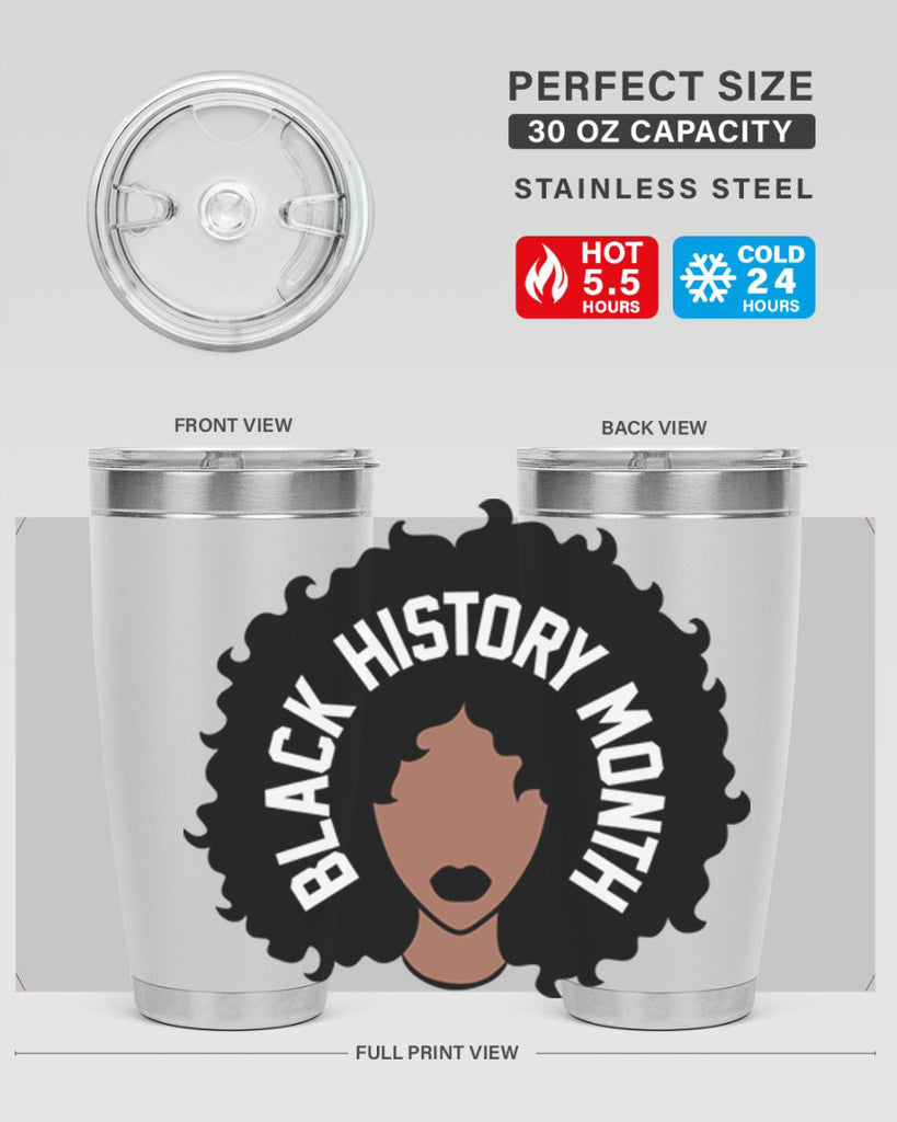 black history month afro woman 239#- black words phrases- Cotton Tank