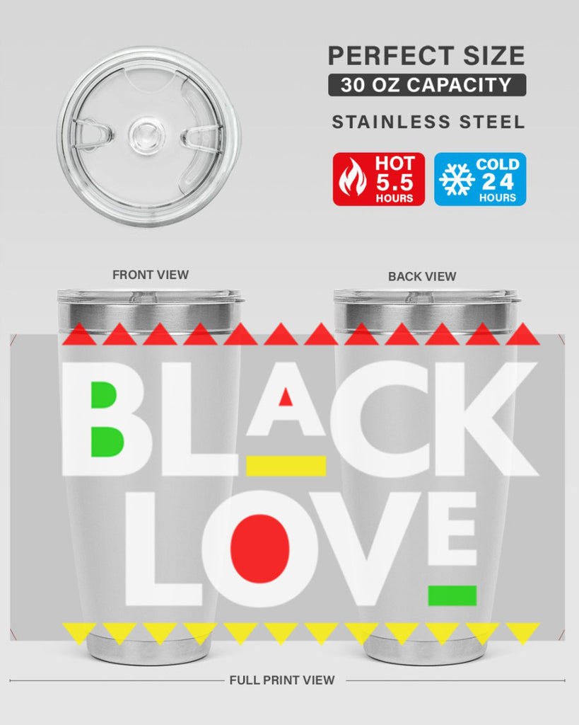 black love 228#- black words phrases- Cotton Tank
