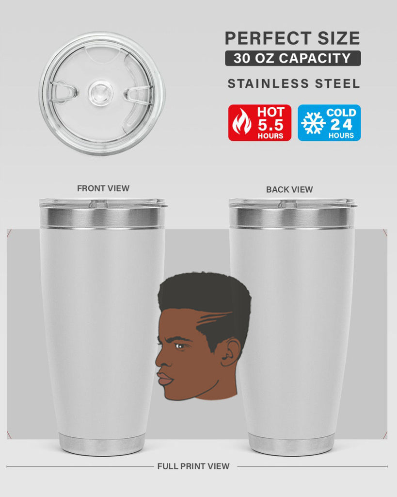 black man 28#- black men - boys- tumbler
