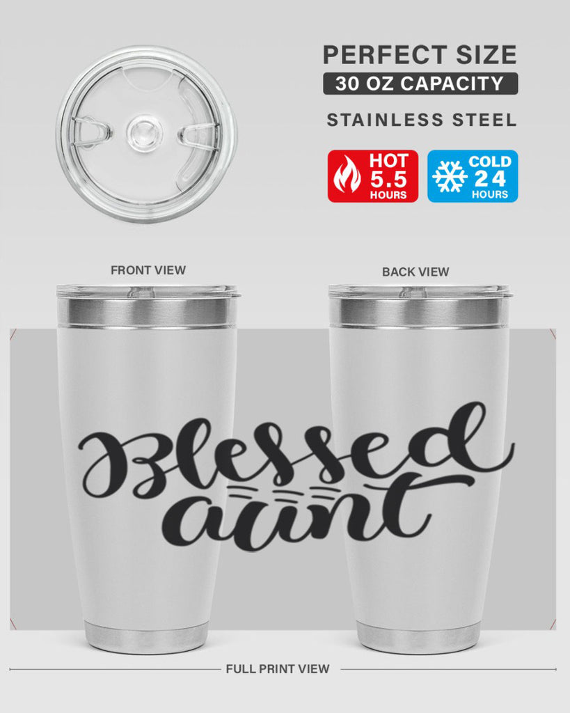 blessed aunt Style 35#- aunt- Tumbler