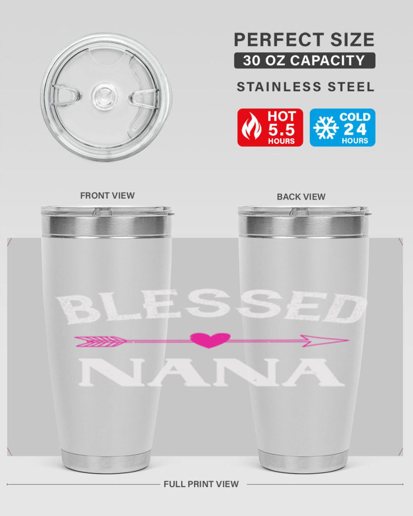 blessed nana 34#- grandma - nana- Tumbler