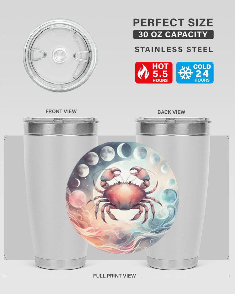 cancer 167#- zodiac- Tumbler