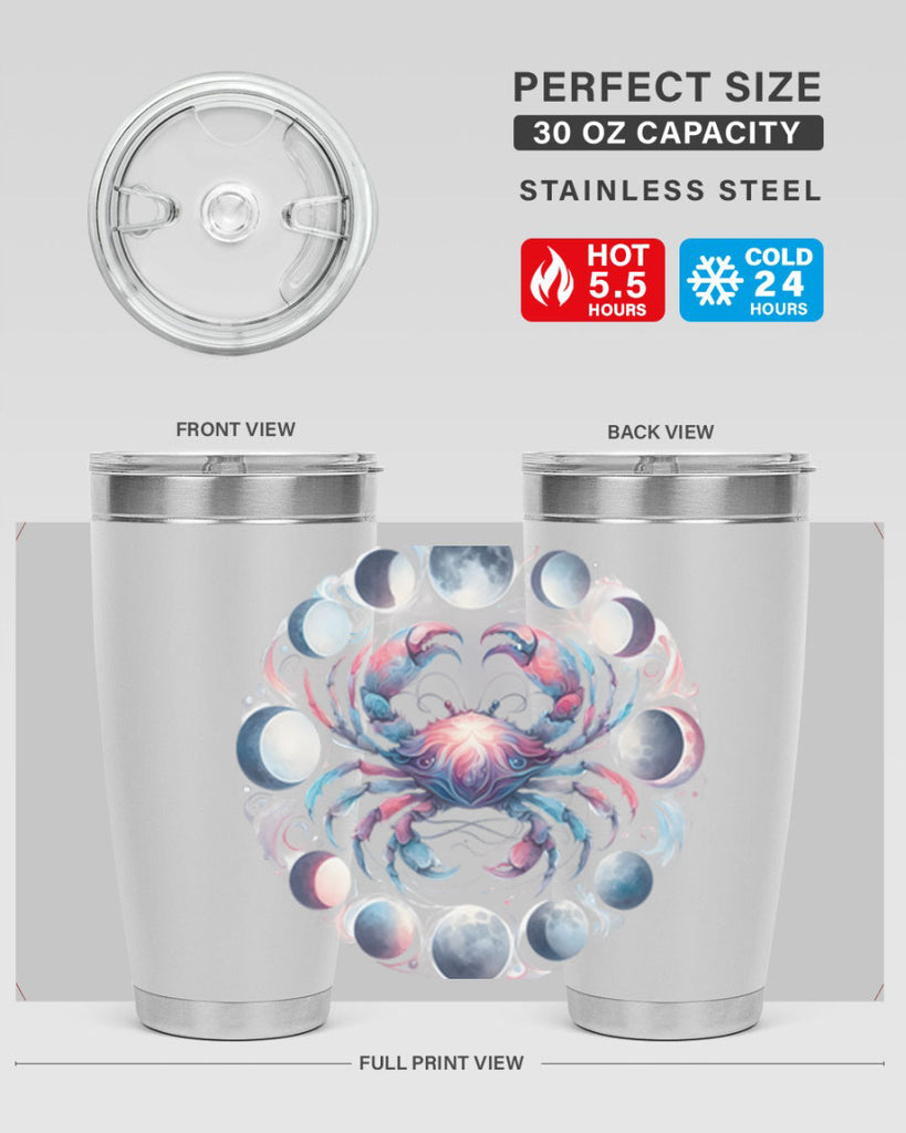 cancer 169#- zodiac- Tumbler