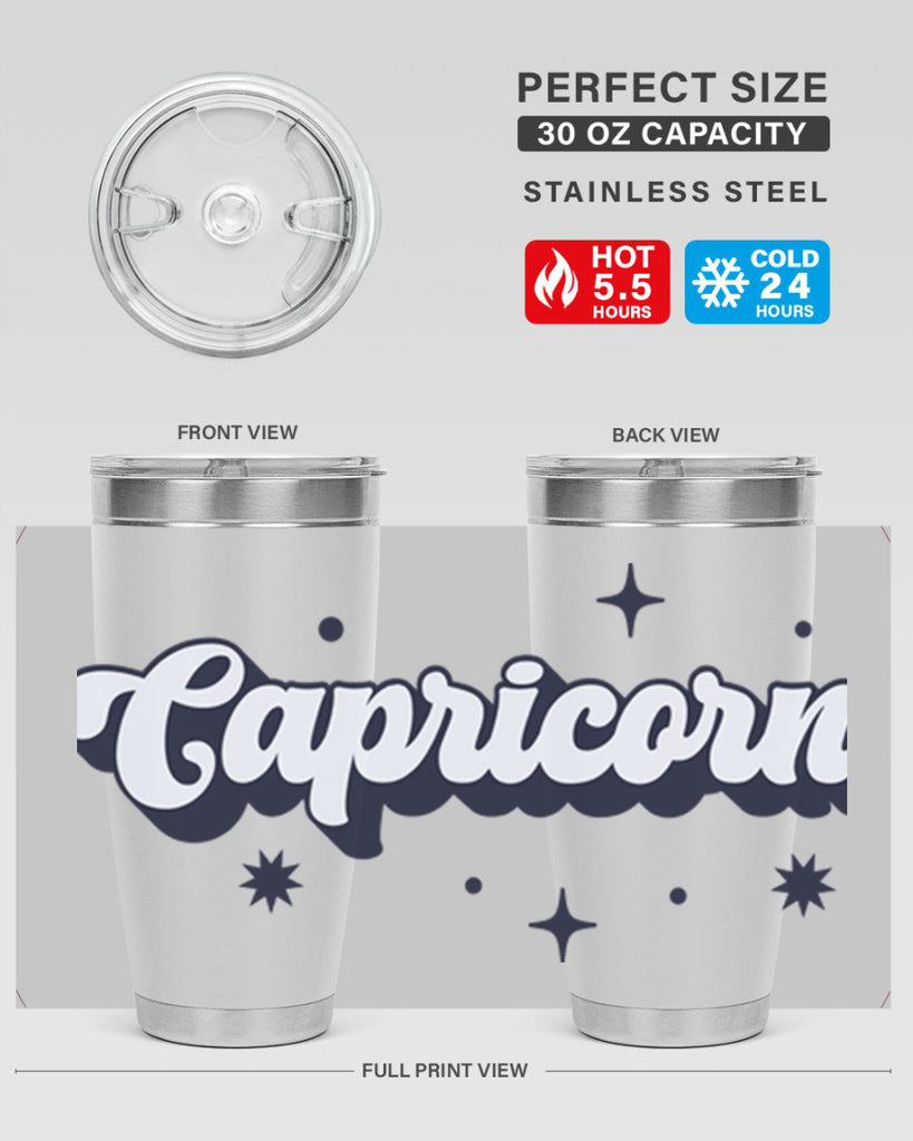 capricorn 205#- zodiac- Tumbler