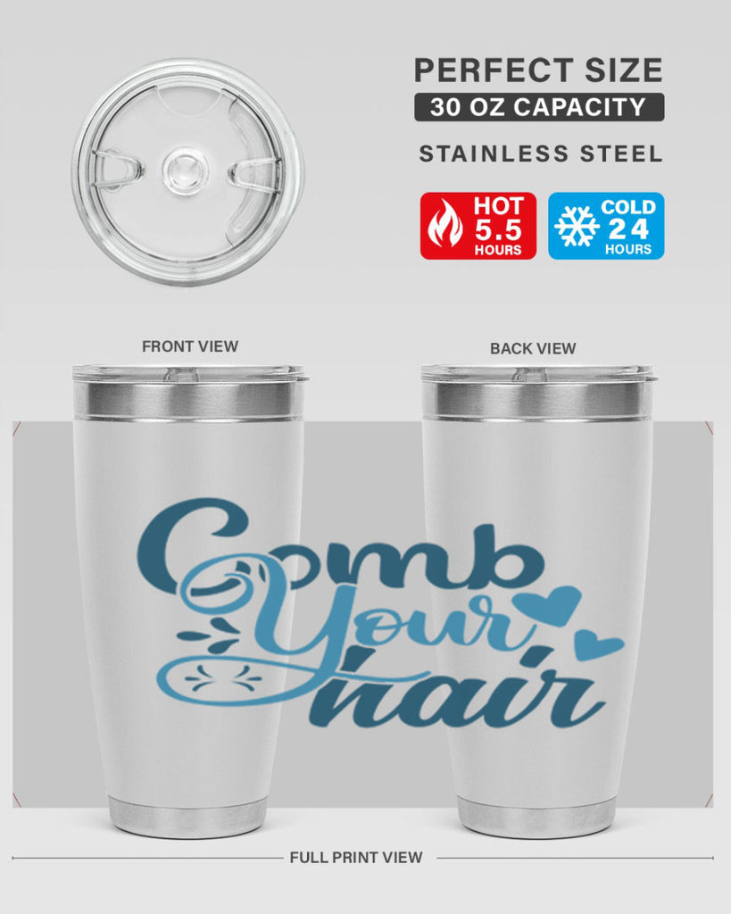 comb your hair 85#- bathroom- Tumbler