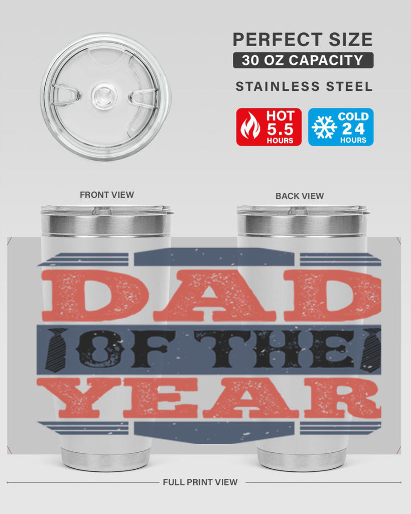 dad of the year 266#- fathers day- Tumbler