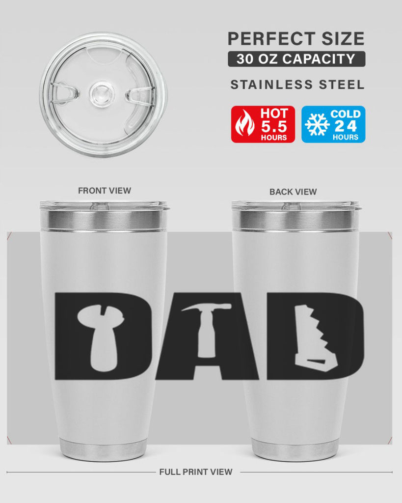 dad tools 59#- fathers day- Tumbler