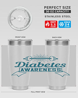 diabetes awareness Style 3#- diabetes- Tumbler
