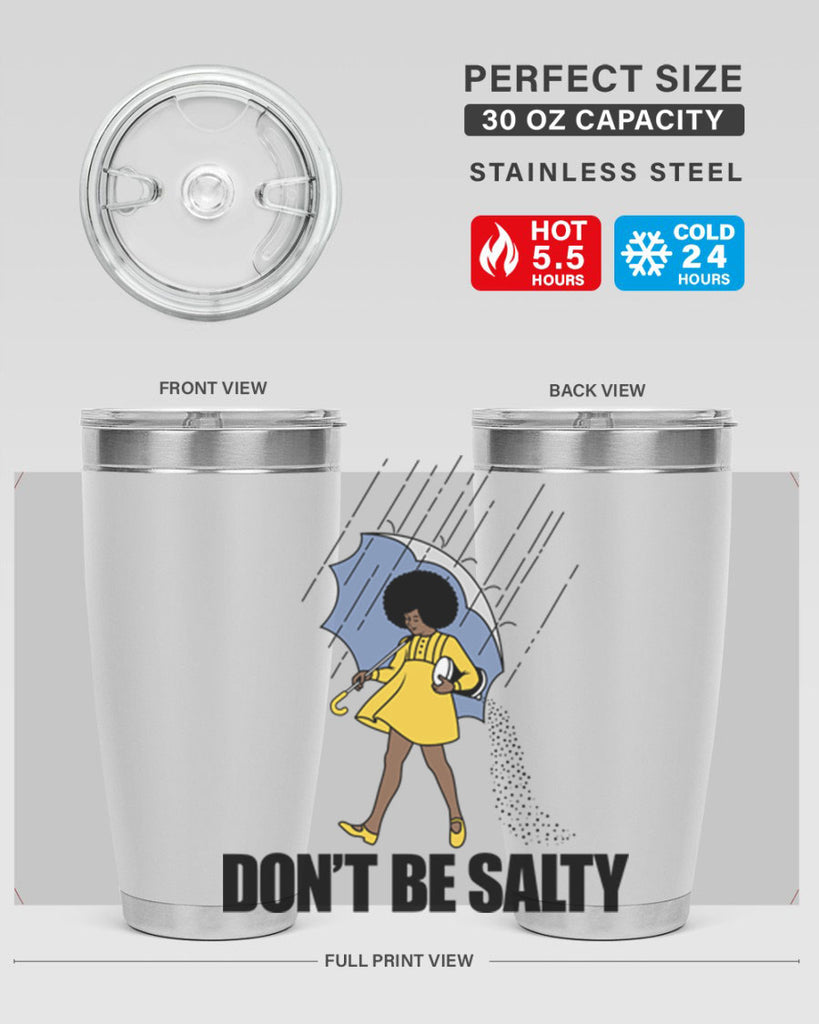 dont be salty 169#- black words phrases- Cotton Tank