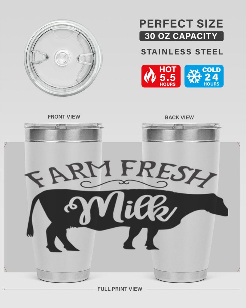 farm fresh milk 101#- kitchen- Tumbler