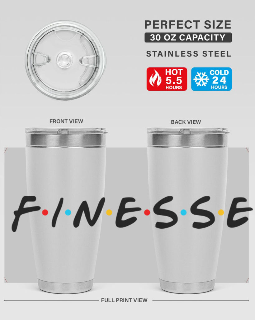 finesse 156#- black words phrases- Cotton Tank