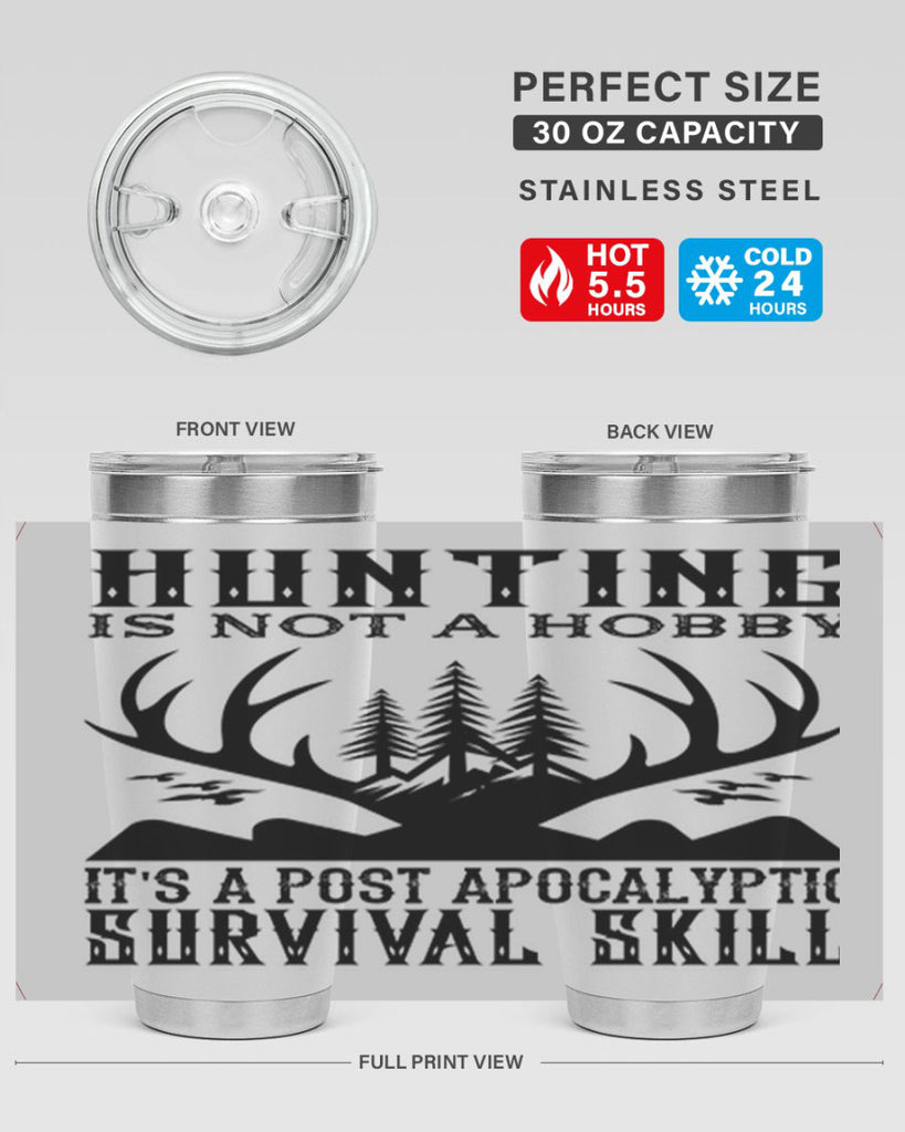 hunting is not 23#- hunting- Tumbler