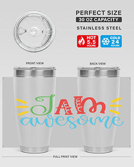 i am awesome Style 18#- autism- Tumbler