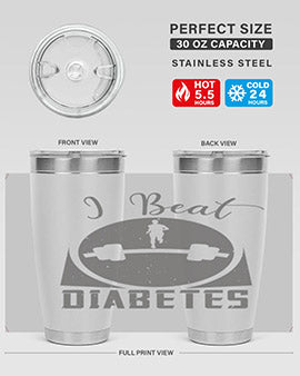 i beat diabetes Style 33#- diabetes- Tumbler