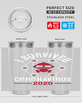 i survived coronavirus Style 32#- corona virus- Tumbler